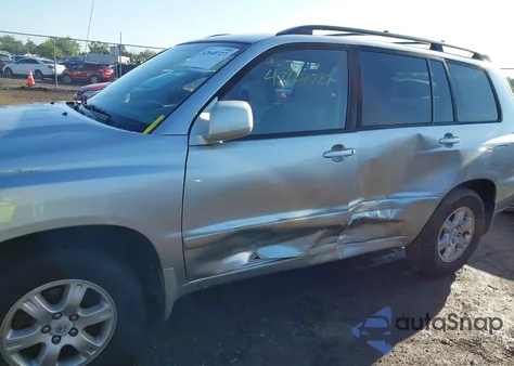 2002 Toyota Highlander из США, поврежденный, VIN JTEGD21AX20029848